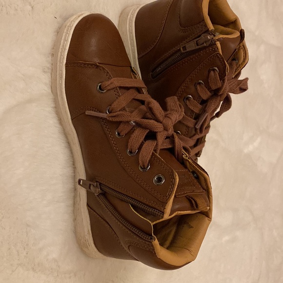 Original Penguin boys brown zip boot - Picture 6 of 9
